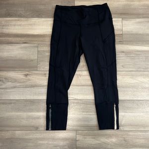 Lululemon zip up ankle 7/8 pant